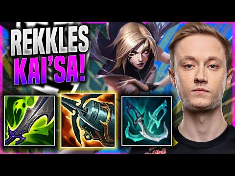REKKLES IS SO CLEAN WITH KAI'SA! - G2 Rekkles Plays Kai'sa ADC vs Jhin! | Season 11