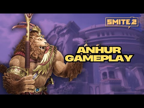 ANHUR GAMEPLAY - SMITE 2