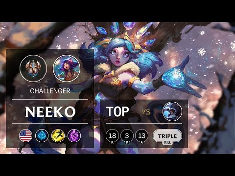 Neeko Top vs Talon - NA Challenger Patch 9.13