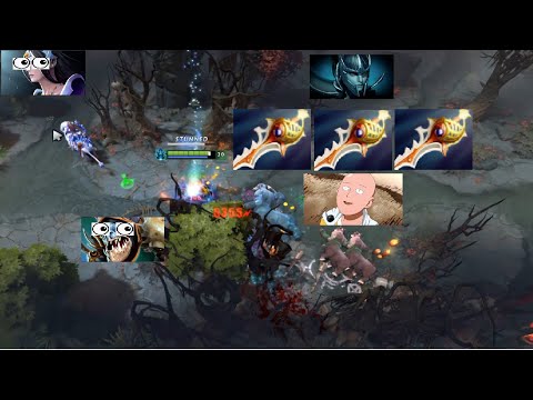 Is 3 Divine Rapiers too many? Mega creeps comeback PA 1 punch man 5k crit with 3 Divine Rapiers.