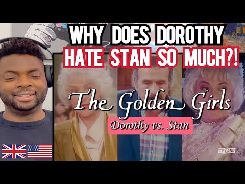The Best of Dorothy vs. Stan 🔥 Golden Girls - Brit Reacts