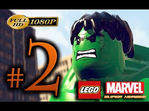 LEGO Marvel SuperHeroes Walkthrough Part 2 [1080p HD] - No Commentary - LEGO Marvel SuperHeroes