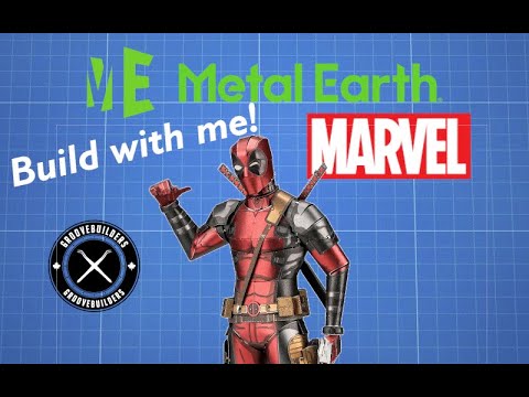 Metal Earth - Marvel - Deadpool Build with me!
