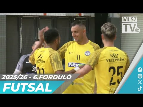 Haladás VSE – Vehir.hu Futsal Veszprém | 1-7 | Férfi Futsal NB I | 6. forduló | MLSZTV