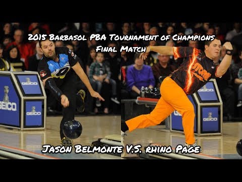 2015 Barbasol PBA Tournament Of Champions Final Match - Jason Belmonte V.S. Rhino Page