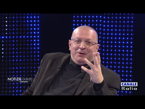 Don Alessandro Minutella parla SENZA CENSURA in diretta TV a Notizie Oggi Lineasera - Canale Italia