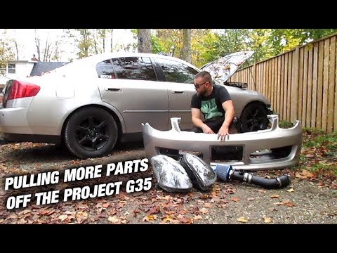 Nismo Bumper And Depo Headlights Off The G35