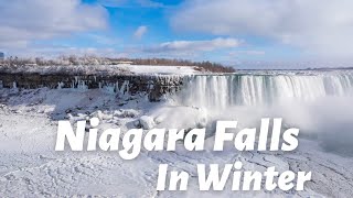 Niagara falls In Winter || Niagara falls Frozen
