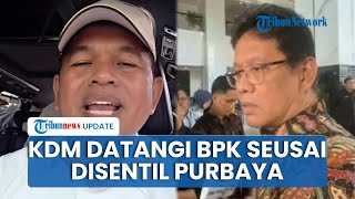 Dedi Mulyadi Datangi BPK seusai Disentil Purbaya Gegara Uang Disimpan di Giro: Bentuk Tanggung Jawab