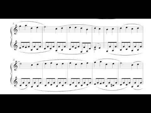 Robert Schumann - Ein Stückchen, n. 5, from Album für die Jugend, opus 68