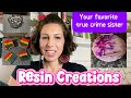 Resin Art Creations By Your Favorite True Crime Sister