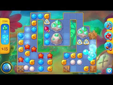 Fishdom  Level 7291 - 7300 🐡