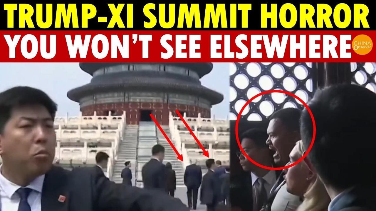 Trump-Xi Summit Horror You Won’t See Elsewhere! U.S. Reporters Locked 20 Minutes, Then Broke Out