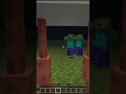 Outsmarting Zombies in Minecraft