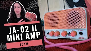 Video thumbnail for Tiny But Mighty? Joyo JA-02 II Mini Guitar Amp Review + Sound Test by THE PEDAL COUPLE