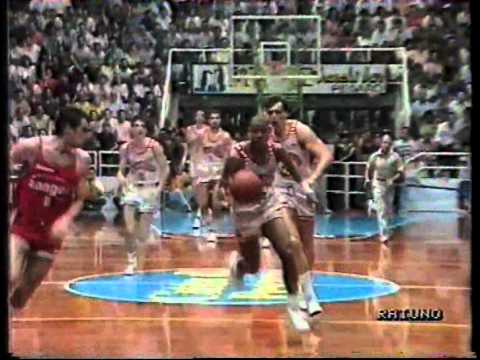 Finale Scudetto 1990 (gara1 e 3) Scavolini vs Ranger Varese