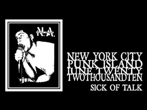 Negative Approach - Sick Of Talk (Punk Island 2010)