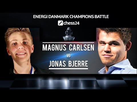 Magnus Carlsen vs. Jonas Buhl Bjerre | Energi Danmark Champions Battle