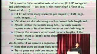 23C3: An Introduction to Traffic Analysis