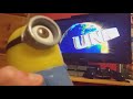 Stuart The Minion Watches The Macrovision Quality Protection Logo