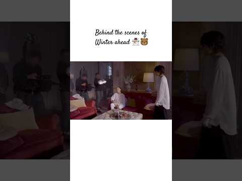 Behind the scenes of Winter Ahead ☃️🐻#winterahead#taehyung#v #youtube#behindthescene#foryou #like
