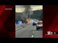 Most Lanes Of Interstate 20 In Moody Shut Down Due To Bus Fire