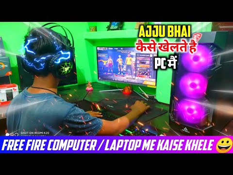 HOW TO PLAY FREE FIRE PC / LAPTOP - Like B2k Ajju - Play ...