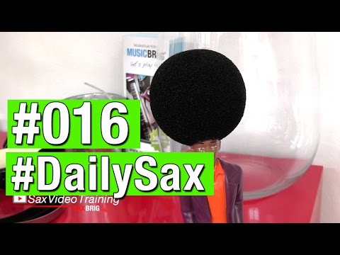#DailySax 016 - Transponieren in andere Tonarten - Saxophon online lernen
