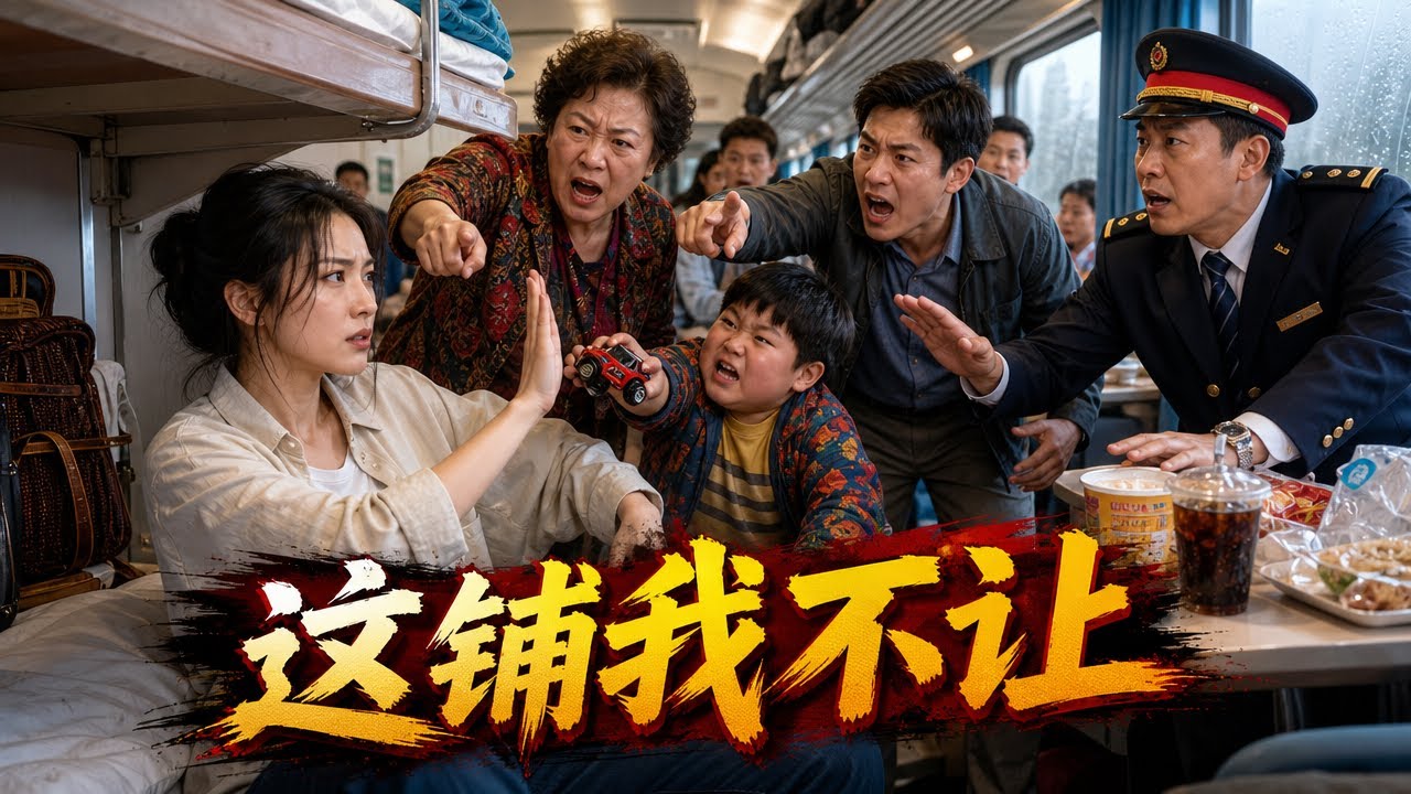 三倍价抢下铺遭道德绑架老太逼让，怎料餐车监控一曝光，讹医生男家属当场翻车