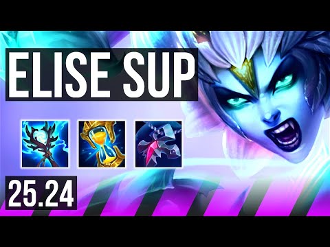 ELISE & Sivir vs PYKE & Varus (SUP) | 7k gold comeback, 43K damage | EUW Master | 25.24