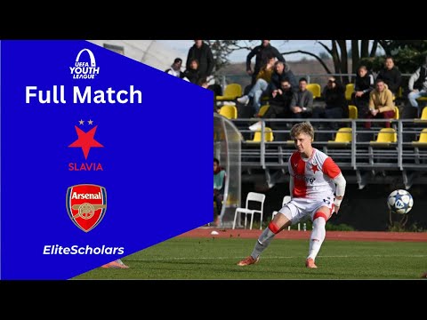 Full Match Slavia Prague U19 vs Arsenal U19 | UEFA Youth League Matchday 4 | 04/11/25