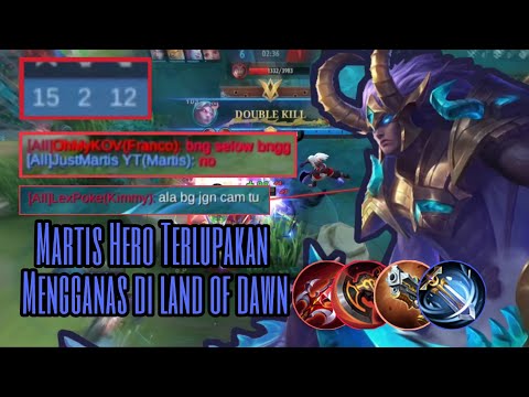 Hyper Martis Mengganas!!🔥 No Mercy!🔥 | Mobile Legends Martis