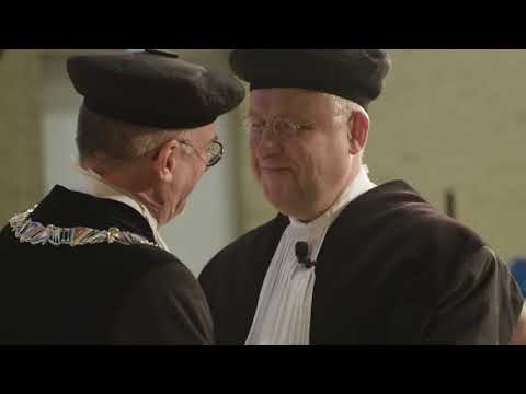 Inaugural address first Professor of Practice Ronald de Jong