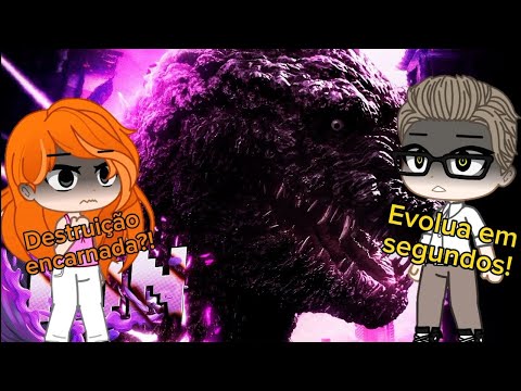 🎃 Sym-Bionic Titan reagindo a o rap do Shin Godzilla -Uma forte mutação- | (Papyrus da Batata/au)🎃 