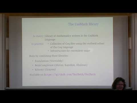 Multiple Speakers | Overview of Unimath