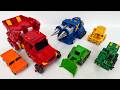 Amazing Transforming HelloCarbot Hyper Buildion Combine Drill Machine Bulldozer Dump Truck Review