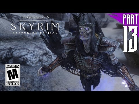 【SKYRIM 200+ MODS】Breton Gameplay Walkthrough Part 13 [PC - HD]