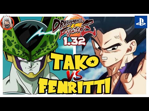 DBFZ fenritti vs tako (Cell, VegetaSSB, VegettoSSB) vs (GokuSSB, GokuUI, Gohan)