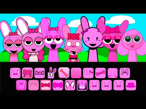 Incredibox Sprunki - Every Pinki Singing Together: Part 2 (Retake,  Sprunksters But, Pyramixed)