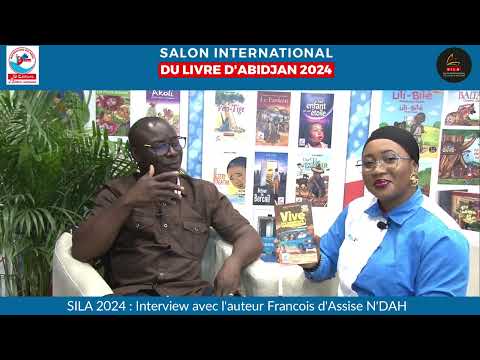 SILA 2024 : Interview avec Fançois d'Assise N'DAH auteur de l'oeuvre "Le Retour de l'enfant soldat"