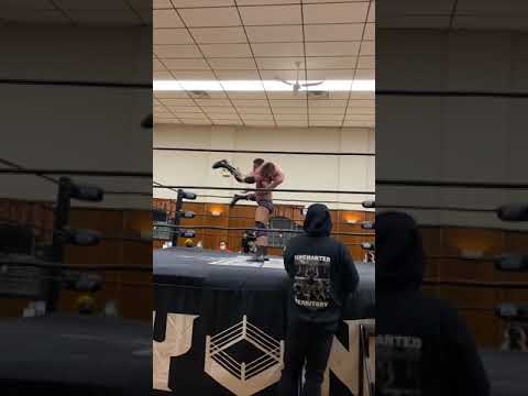 Beyond wrestling back and fourth action between Ted goodz and alec price