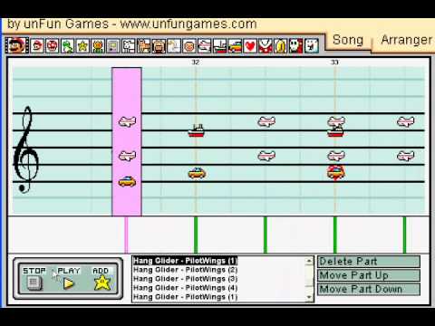 Mario Paint: Hang Glider - PilotWings