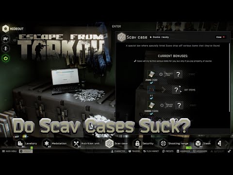 EFT | Is Scav Case Worth it? Intel Runs, Moonshine and 95K Examples
