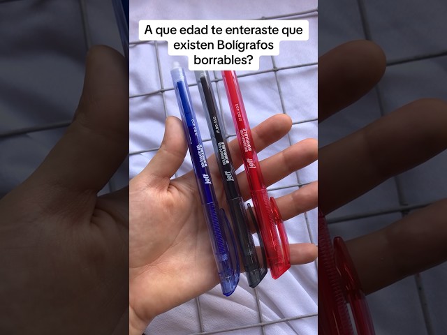 Vídeo relacionado con Grafoplas - Set 2 Bolis Borrables Bits&Bobs 4 en 1, Tinta Gel Azul, Negro, Rojo, Verde, Punta Retráctil 0,7mm, Modelo Verde-Azul, Incluye Goma, Escritura Limpia, Material Escolar Ideal Niños