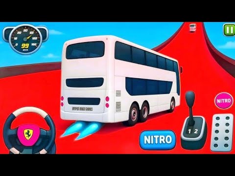 Impossible Bus Mega Ramp Stunts 🚍💥 Crazy Bus Simulator Gameplay | 2026