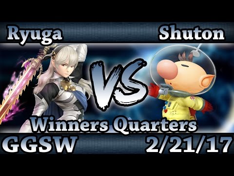 GGSW 21 - Ryuga (Corrin) Vs. Shuton (Olimar) Smash Wii U Winners Quarters - Smash 4