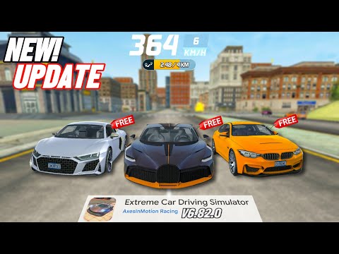 ALL VIP CAR'S FREE 🤯 |New Update V6.82.0| Extreme Car Driving