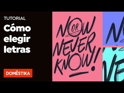 Cómo elegir estilos de letras - Sindy Ethel - Domestika