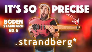 Video thumbnail for TRYING a STRANDBERG Guitar for the FIRST TIME | Boden Standard NX 6 Tremolo Red by Mad Steex