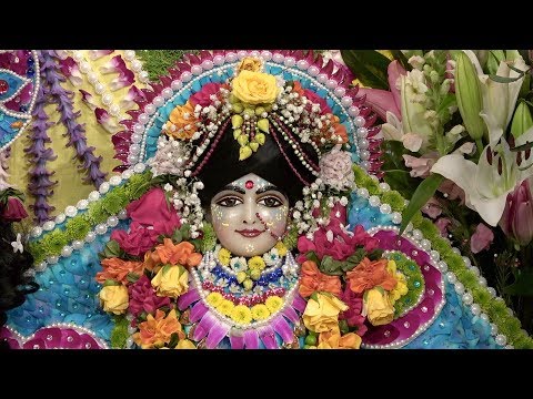 Morning Class Śrīmatī Rādhārāṇī pastimes - Jagannath Ram Das - 17 September 2018